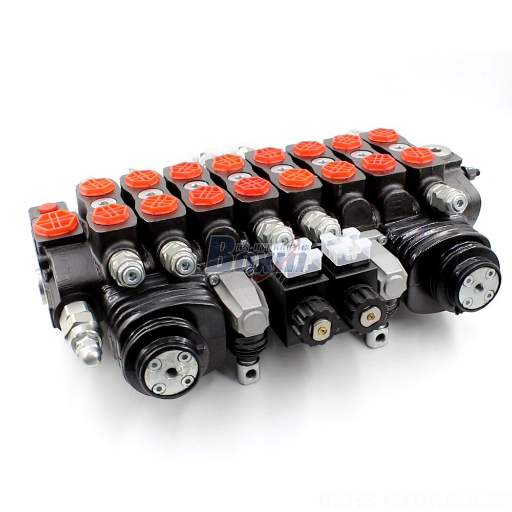 Factory Wholesale Supply: Manual 8 Spool Sectional Directional Valves | Global Distribution main image